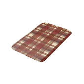 Tapis De Bain Madras Plaid Fall Red (Angle)