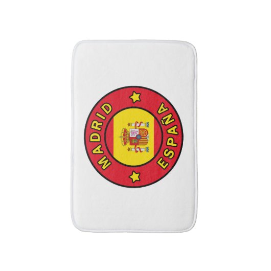 Tapis De Bain Madrid Espagne (Devant (Vertical))