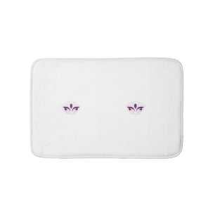 Tapis De Bain Magenta rouge décoratif