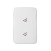 Tapis De Bain Magenta-Rouge, orange jaunâtre (Devant (Vertical))