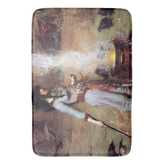 Tapis De Bain Magic Circle, John William Waterhouse (devant Vertical)