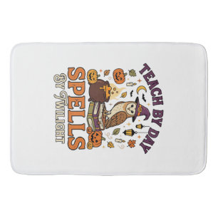 Tapis De Bain Magie de Clair de Lune de Classe de Halloween