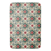 Tapis De Bain Magie des fleurs boho - dans des nuances de vert e (devant Vertical)