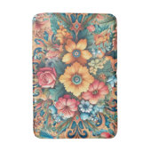 Tapis De Bain Magnifique bouquet de fleurs (Devant (Vertical))