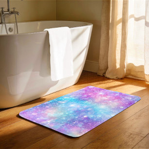Tapis De Bain Magnifique Fond Pailleté Coloré