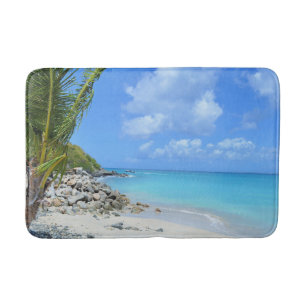 Tapis De Bain Magnifique plage tropicale turquoise