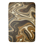 Tapis De Bain Magnifique style marbre - Brun chaleureux (devant Vertical)