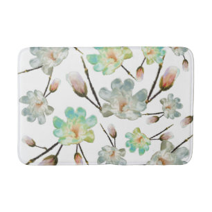 Tapis De Bain Magnolia Motif