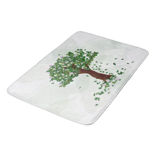Tapis De Bain Magnolia Tree Bathmat (Angle)