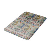 Tapis De Bain Mahjong Salle De Bain Mat (Angle)