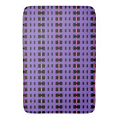 Tapis De Bain Maille violette (devant Vertical)