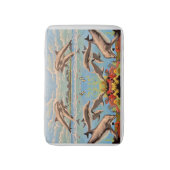 Tapis De Bain Main Painted by Number | Dolphins | (Devant (Vertical))