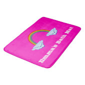 Tapis De Bain Maïs arc-en-ciel rose chaud (Angle)