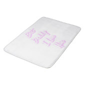 Tapis De Bain "Mais papa je l'aime" bain Matt (Angle)