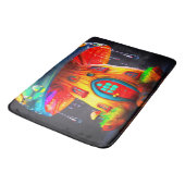 Tapis De Bain Maison de champignons Artsy (Angle)