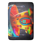 Tapis De Bain Maison de champignons Artsy (devant Vertical)