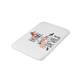 Tapis De Bain maison de la sorcière et ses petits démons Hallowe (Angle)