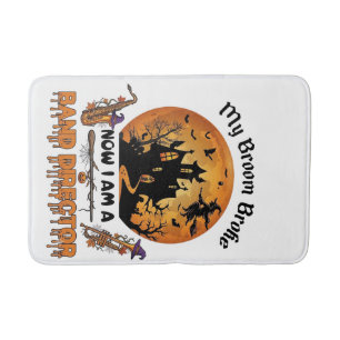 Tapis De Bain Maison hantée Halloween directeur fanfare balai ca