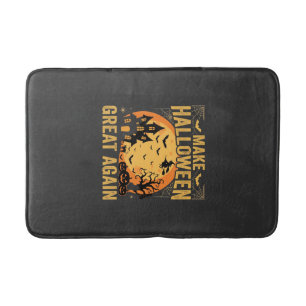Tapis De Bain Maison Hantée Halloween Génial à Nouveau Citrouill