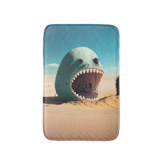 Tapis De Bain Maison monstre du désert (Devant (Vertical))