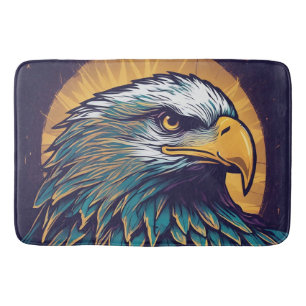 Tapis De Bain Majestic Bald Eagle