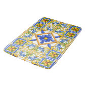 Tapis De Bain Majolica, tuile espagnole, méditerranée (Angle)