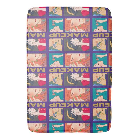 TAPIS DE BAIN MAKEUP ANIME AMIS (devant Vertical)