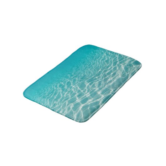 Tapis De Bain Maldive Beach Reflète Une Belle Vue. (Angle)