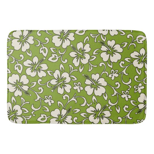 Tapis De Bain Malia Hibiscus Hawaiian Tropical (Devant)