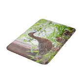 Tapis De Bain Mallard et Ducklings par Shirley Taylor (Angle)