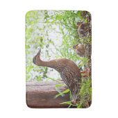 Tapis De Bain Mallard et Ducklings par Shirley Taylor (Devant (Vertical))