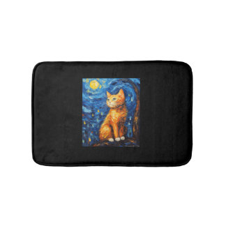 Tapis De Bain Maman de chat, Papa de chat