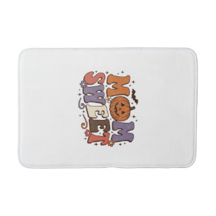 Tapis De Bain Maman Halloween Citrouille Douce Design de Chemise
