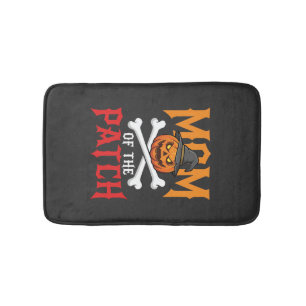 Tapis De Bain Maman Halloween de Patch Pumpkin Sorcière