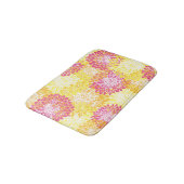 Tapis De Bain Mamans roses, jaunes et oranges (Angle)