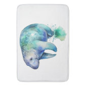 Tapis De Bain Manat de Whisper Océanique (devant Vertical)