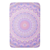Tapis De Bain Mandala bohème complexe aux couleurs psychédélique (devant Vertical)