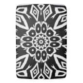 Tapis De Bain Mandala de minuit (devant Vertical)