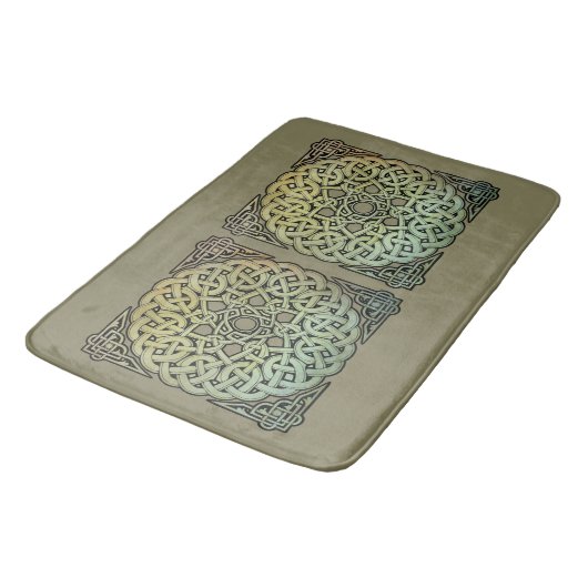 Tapis De Bain Mandala de nouage celtique (Angle)