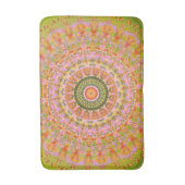 Tapis De Bain Mandala heureux de hippie (Devant (Vertical))