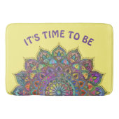 Tapis De Bain Mandala Inde Style 1 (Devant)