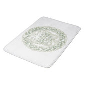 Tapis De Bain Mandala papillon - Mat de bain (Angle)
