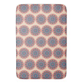 Tapis De Bain Mandala vibrant en code hexadécimal (devant Vertical)
