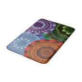 Tapis de bain mandalas Les Éléments (Angle)