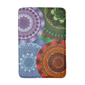 Tapis de bain mandalas Les Éléments (Devant (Vertical))