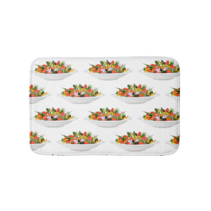 Tapis De Bain Mangez plus de plantes frais motivation salade let
