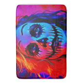 Tapis De Bain Maquillage d'Halloween (devant Vertical)