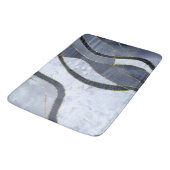 Tapis De Bain Marble Agate Gold Glam 8 (Angle)
