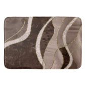 Tapis De Bain Marbre Agate Or Glam 5 (Devant)