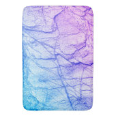 Tapis De Bain Marbre bicolore violet (devant Vertical)